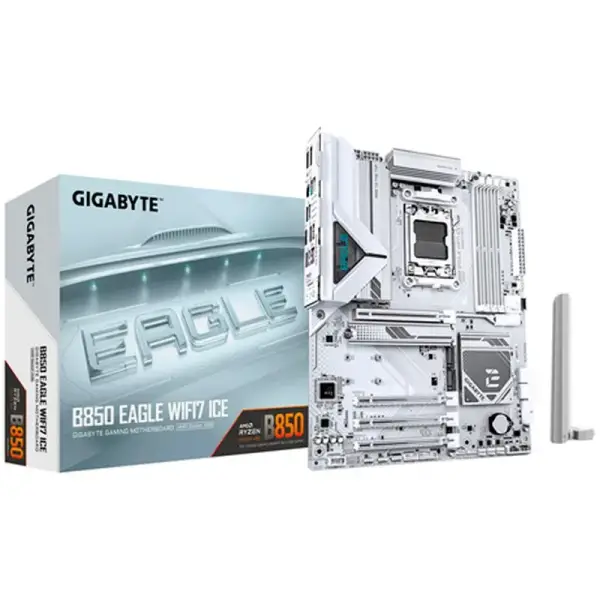 Placa Base Gigabyte B850 EAGLE WIFI7 ICE Socket 1851 Placa Base Gigabyte B850 EAGLE WIFI7 ICE Socket 1851