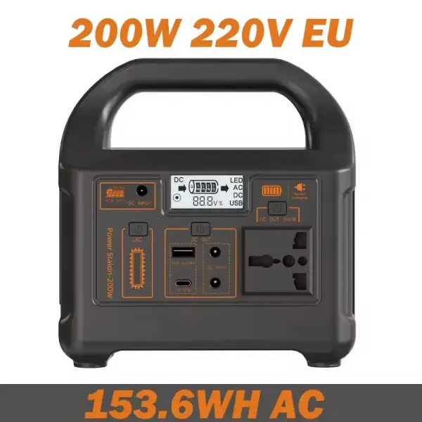 Estación de Energía Portátil Gaiaray 200W 153.6Wh Estación de Energía Portátil Gaiaray 200W 153.6Wh