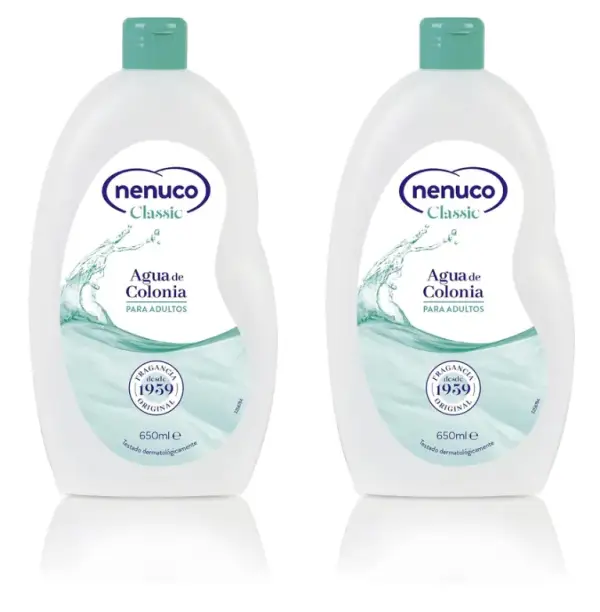 2x 650 ml Agua de Colonia Nenuco Classic 2x 650 ml Agua de Colonia Nenuco Classic