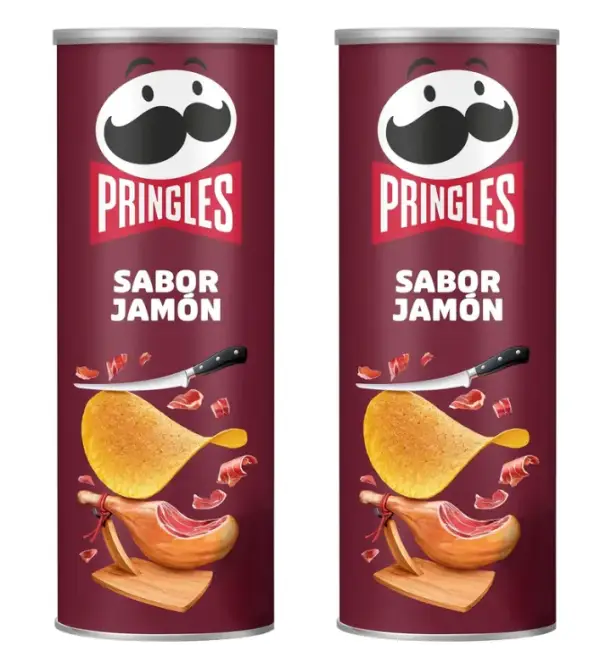 2x 185g Pringles Jamón 2x 185g Pringles Jamón