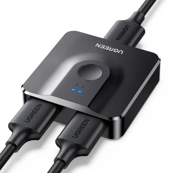UGREEN Switch HDMI 2.0 4K 60Hz 2 Entradas 1 Salida Bidireccional UGREEN Switch HDMI 2.0 4K 60Hz 2 Entradas 1 Salida Bidireccional