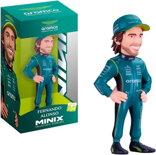 Figura Fernando Alonso 2026 Coleccionable MINIX 12 cm Figura Fernando Alonso 2026 Coleccionable MINIX 12 cm