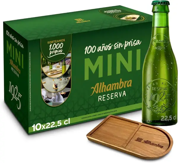 Pack 10 Botellas Alhambra Reserva 1925 Mini Pack 10 Botellas Alhambra Reserva 1925 Mini