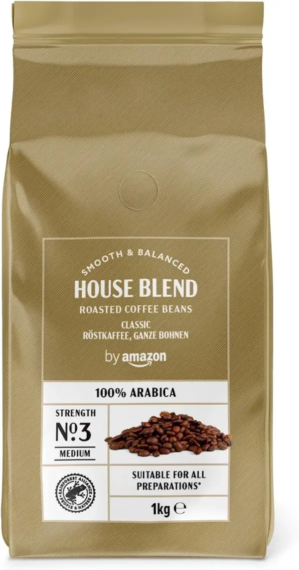 1 kg Café En Grano Natural Arabica Rainforest Alliance 1 kg Café En Grano Natural Arabica Rainforest Alliance