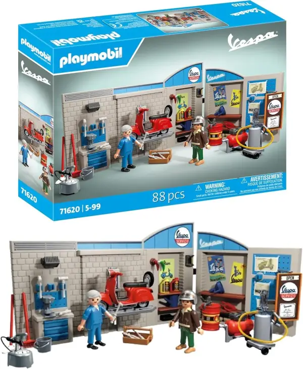 Taller Vespa años 60 PLAYMOBIL Cars Taller Vespa años 60 PLAYMOBIL Cars