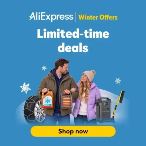 Ofertas de Invierno por tiempo limitado AliExpress Ofertas de Invierno por tiempo limitado AliExpress
