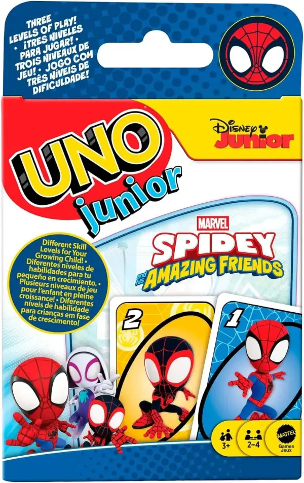 UNO Junior Marvel Spidey UNO Junior Marvel Spidey