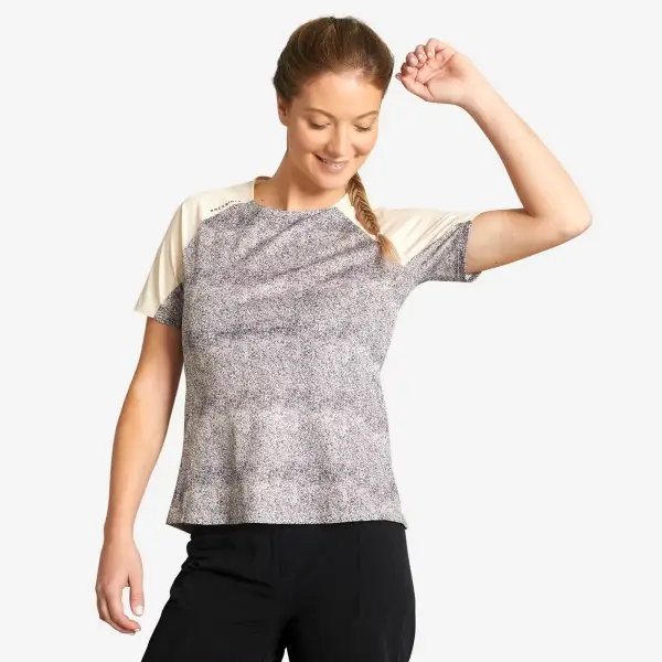 Maillot Rockrider ST 100 manga corta mujer Maillot Rockrider ST 100 manga corta mujer