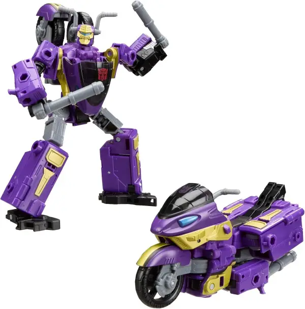 Figura Transformers Sideways 14,5cm Clase Viajero Figura Transformers Sideways 14,5cm Clase Viajero