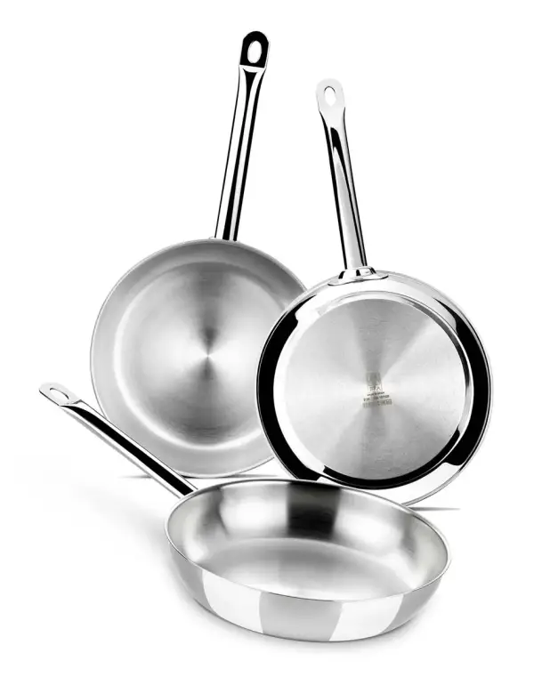 Set x3 Sartenes Profesional Bra Acero Inoxidable Set x3 Sartenes Profesional Bra Acero Inoxidable