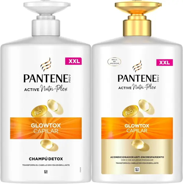 Champú y acondicionador Pantene Pro-V Glowtox Capilar Champú y acondicionador Pantene Pro-V Glowtox Capilar