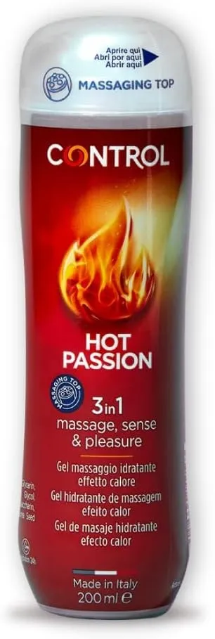 200ml Control Hot Passion Gel de Masaje 200ml Control Hot Passion Gel de Masaje