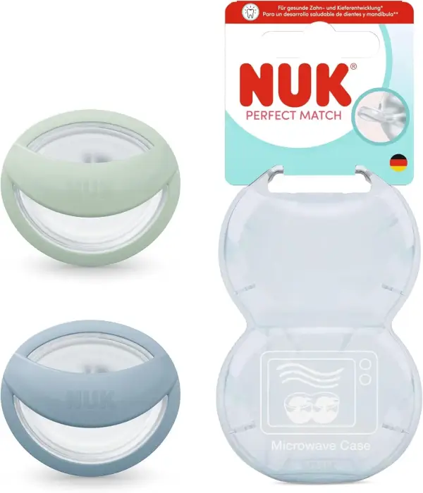 2 Chupetes NUK Perfect Match 2 Chupetes NUK Perfect Match