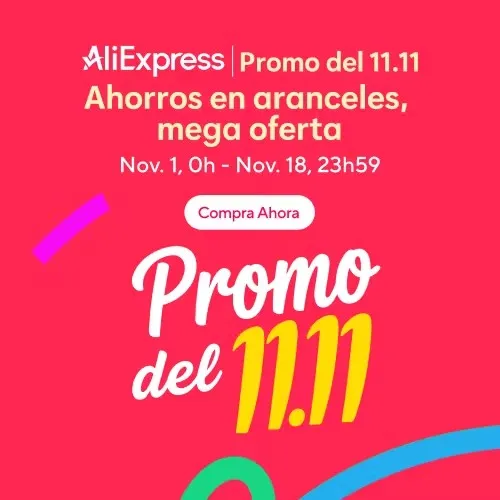 Cupones AliExpress 11.11 con hasta 120€ de descuento + PayPal Cupones AliExpress 11.11 con hasta 120€ de descuento + PayPal