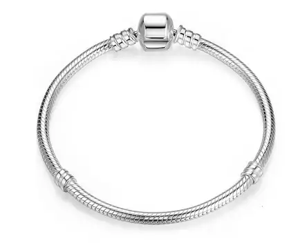 Pulsera de plata de ley Bamoer Pulsera de plata de ley Bamoer