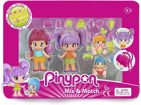 Pinypon Pack 4 Figuras New Look Pinypon Pack 4 Figuras New Look