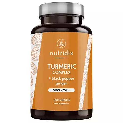 Complemento alimenticio con Curcuma y Piperina Complemento alimenticio con Curcuma y Piperina