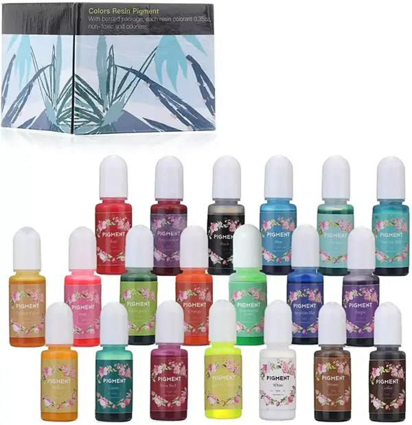 Pack 20 pinturas de resina epoxi Pack 20 pinturas de resina epoxi