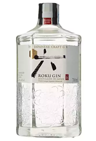 Roku Ginebra Artesanal Japonesa 43% - 700 ml Roku Ginebra Artesanal Japonesa 43% - 700 ml