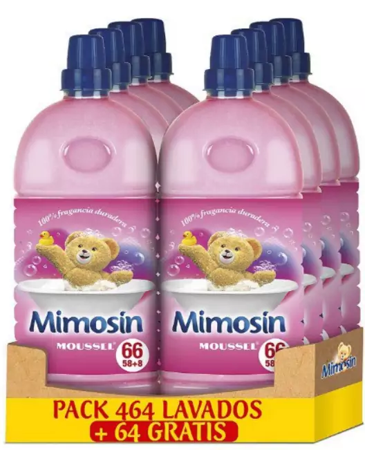8 suavizantes Mimosin concentrado Azul vital 8 suavizantes Mimosin concentrado Azul vital