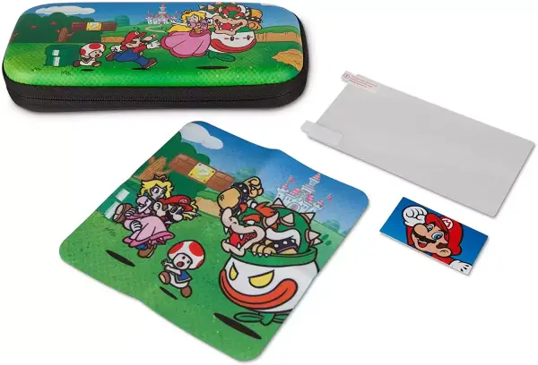 Kit de Estuche para Nintendo Switch Lite de Super Mario Bros Kit de Estuche para Nintendo Switch Lite de Super Mario Bros