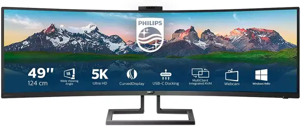 Monitor 49" Philips Curvo 1800R SuperWide VA 5120x1440 Monitor 49" Philips Curvo 1800R SuperWide VA 5120x1440
