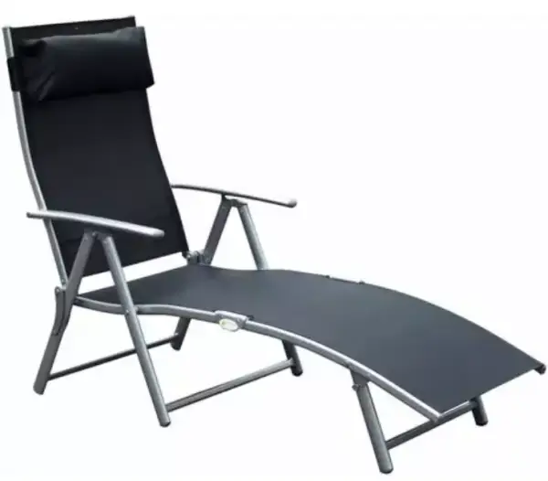 Tumbona Plegable regulable Outsunny Tumbona Plegable regulable Outsunny