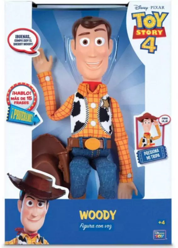 Figura Articulada Woody con voz Toy Story Figura Articulada Woody con voz Toy Story
