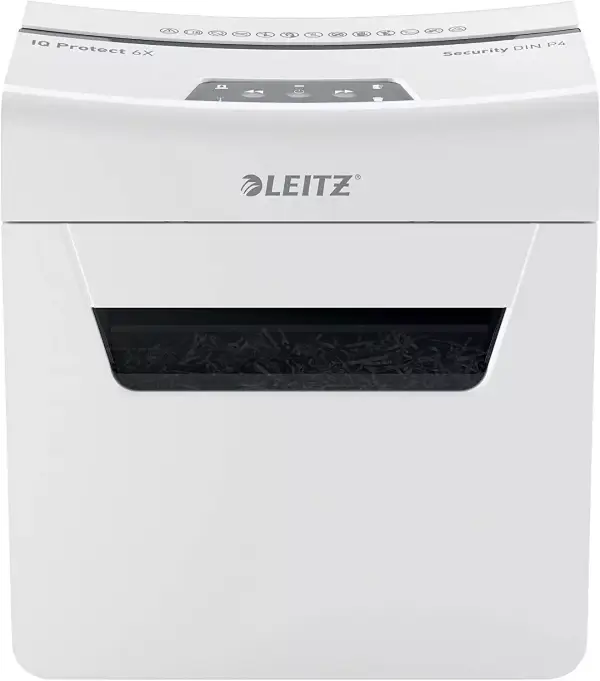 Destructora de Papel de Corte Transversal Leitz IQ 6X Destructora de Papel de Corte Transversal Leitz IQ 6X