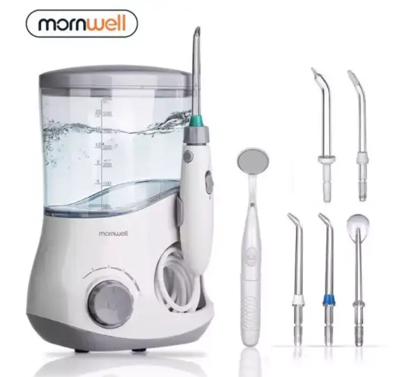 Irrigador dental Mornwell 600ml + Accesorios Irrigador dental Mornwell 600ml + Accesorios