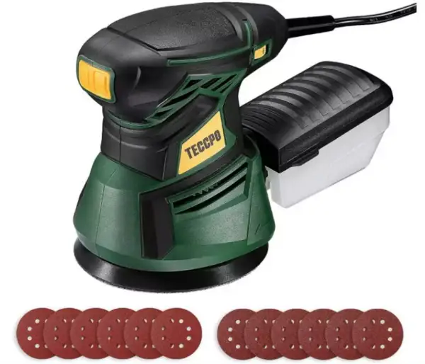 Lijadora Orbital 350W 13000RPM + 12 lijas Lijadora Orbital 350W 13000RPM + 12 lijas