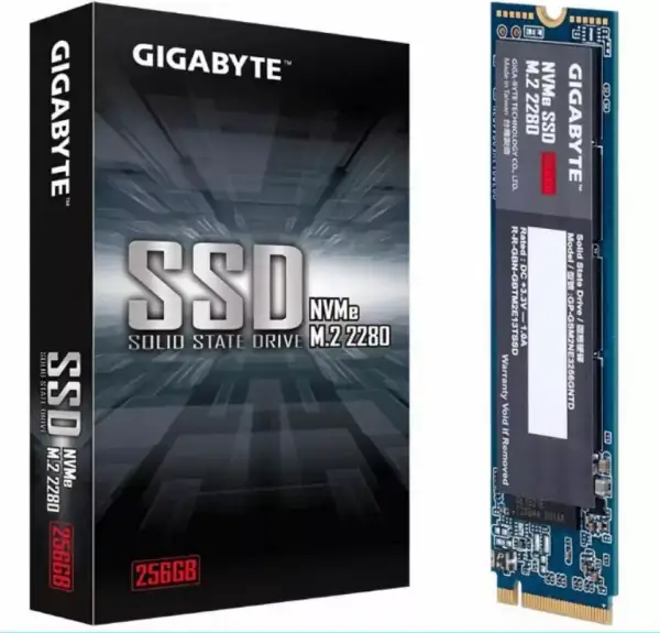 SSD NVMe GIGABYTE 256GB SSD NVMe GIGABYTE 256GB