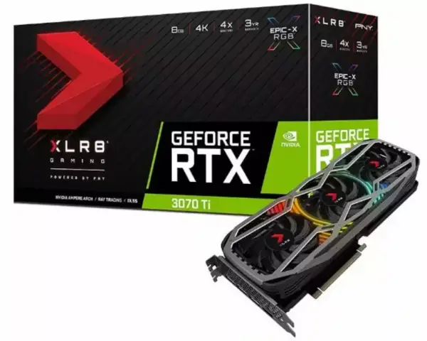 Nvidia PNY GeForce RTX 3070 Ti 8GB XLR8 Epic-X RGB Nvidia PNY GeForce RTX 3070 Ti 8GB XLR8 Epic-X RGB