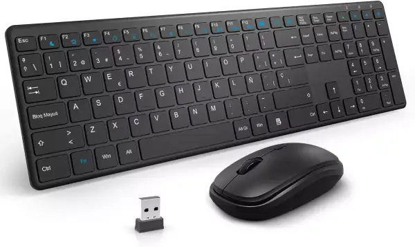 Set Teclado y ratón inalámbricos Set Teclado y ratón inalámbricos