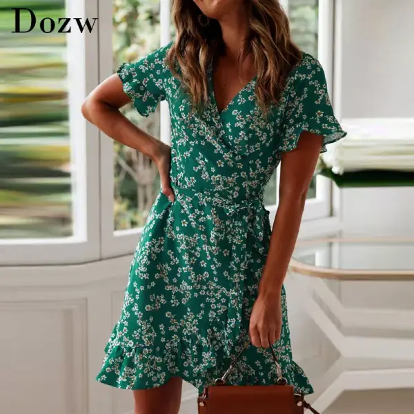 Vestido corto de verano Vestido corto de verano