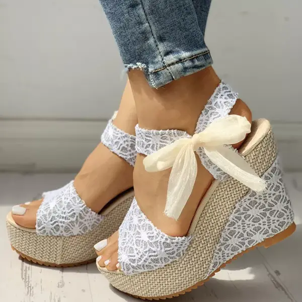 Sandalias de encaje Sandalias de encaje