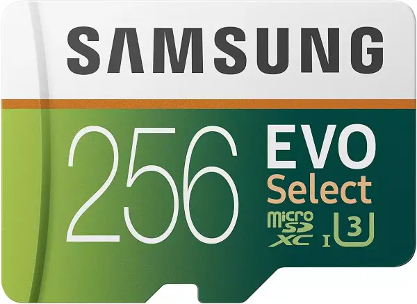 Samsung MicroSD EVO Select 256GB Samsung MicroSD EVO Select 256GB