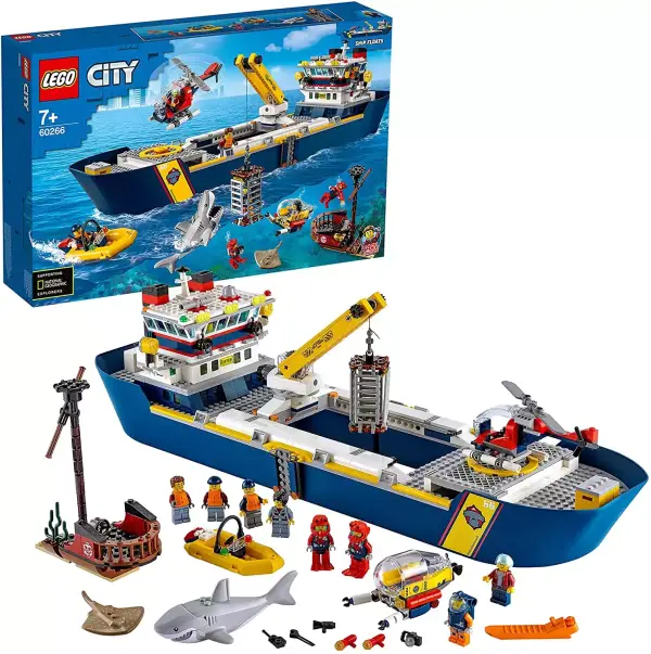 Set LEGO City Oceans Buque Exploración Set LEGO City Oceans Buque Exploración