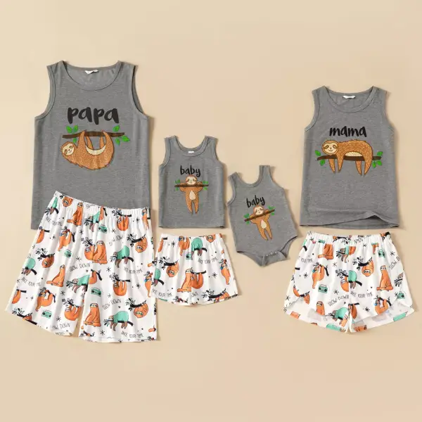 Conjunto de pijama con estampado Conjunto de pijama con estampado