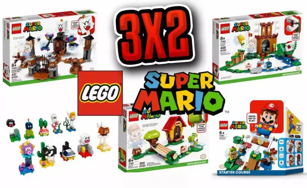 3x2 en Lego Super Mario 3x2 en Lego Super Mario
