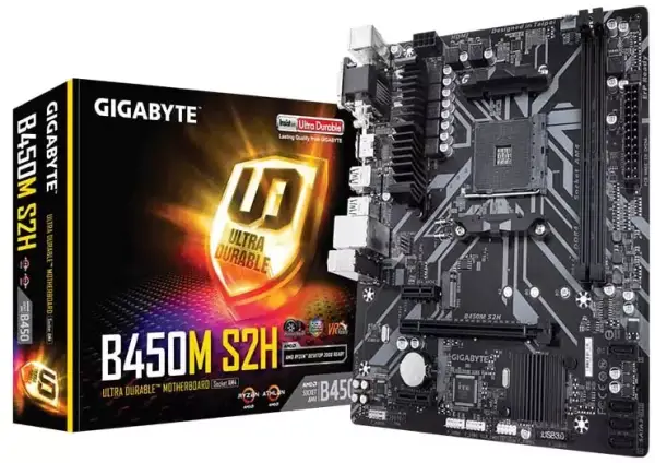 Placa Base Gigabyte B450M S2H Placa Base Gigabyte B450M S2H