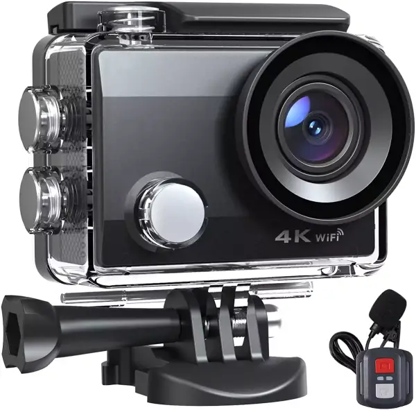 Cámara Deportiva WiFi 4K 20MP + 2 Baterías + Accesorios Cámara Deportiva WiFi 4K 20MP + 2 Baterías + Accesorios