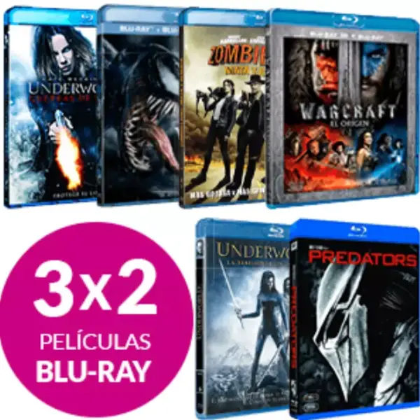 3 x 2 en Películas BluRay de Acción, Terror y más en Game 3 x 2 en Películas BluRay de Acción, Terror y más en Game