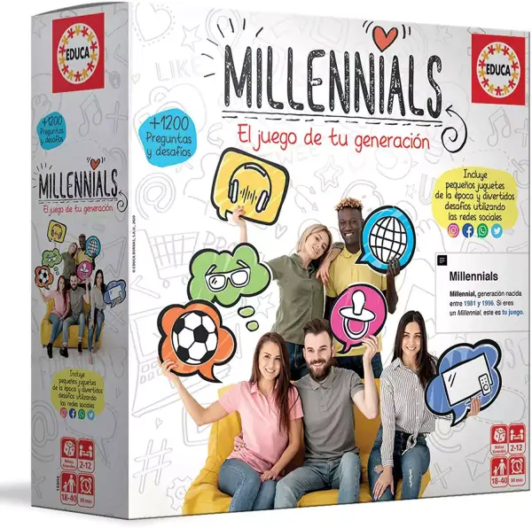 Juego de mesa Millenials Generation Juego de mesa Millenials Generation
