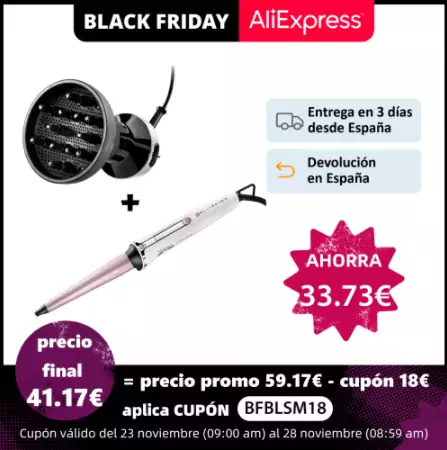 Pack Bellissima Secador + Rizador Pack Bellissima Secador + Rizador