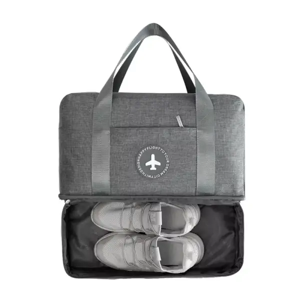 Bolsa de viaje con compartimento inferior Bolsa de viaje con compartimento inferior
