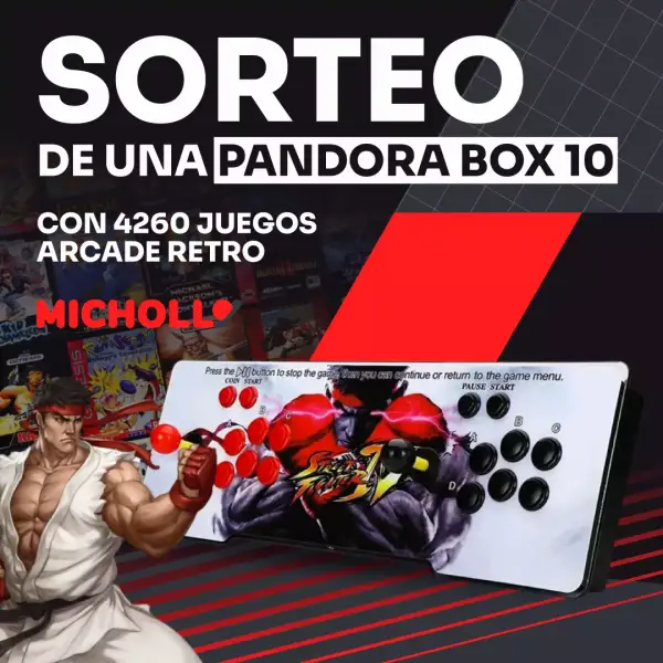 Sorteo Pandora Box con 4260 juegos Sorteo Pandora Box con 4260 juegos