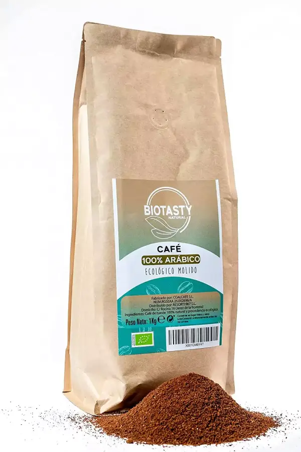 1KG Café Molido Descafeinado 100% Arábico 1KG Café Molido Descafeinado 100% Arábico