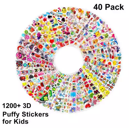 Pegatinas 3D para niños Pegatinas 3D para niños
