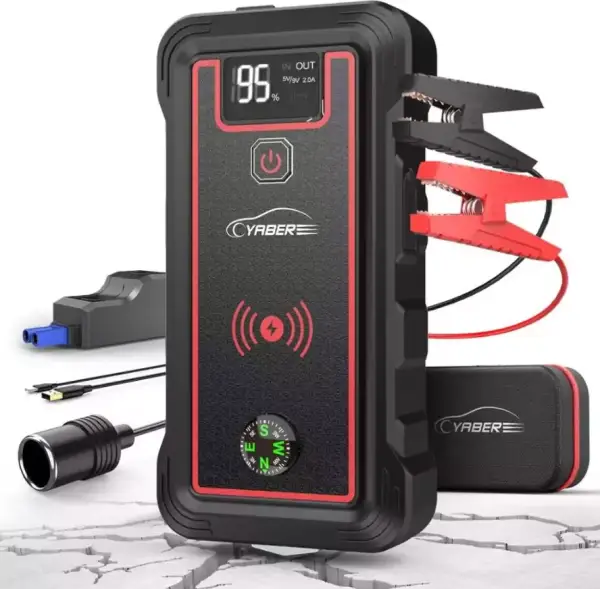 YABER arrancador de bateerías 23800mAh YABER arrancador de bateerías 23800mAh